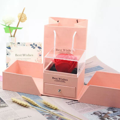 Coffret Rubellite Pervenche Paris – rose et double porte