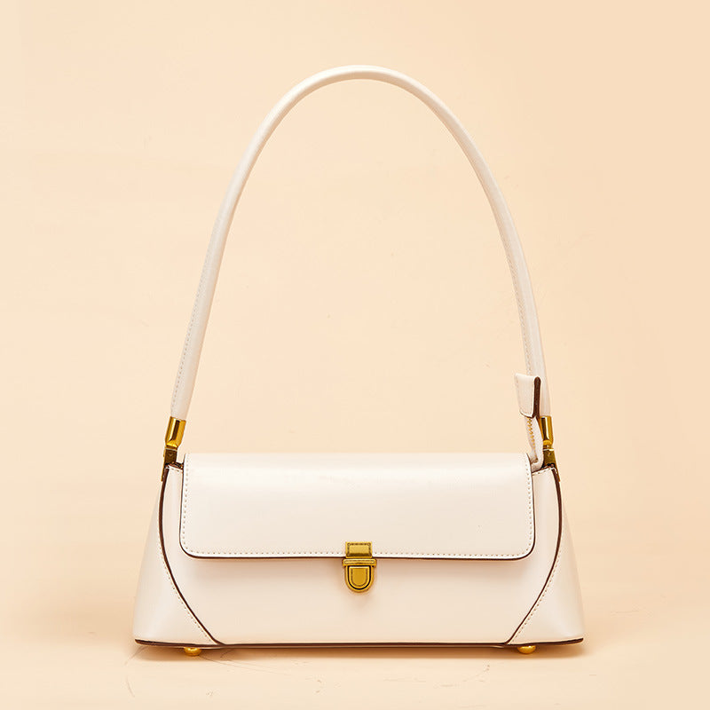Sac baguette Adhara Pervenche Paris – cuir – photo 6