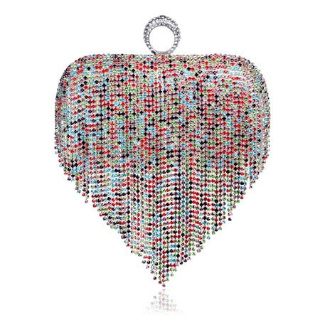 Pochette Alnilam Pervenche Paris – bague sertie de strass – photo 7