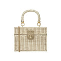 Sac Larimar Pervenche Paris – tressage effet paille – photo 7