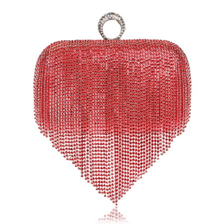 Pochette Alnilam Pervenche Paris – bague sertie de strass – photo 11
