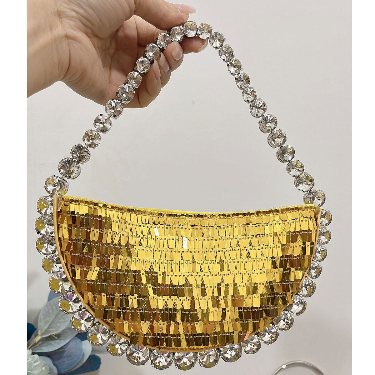 Sac Alnitak Pervenche Paris – porté épaule scintillant – photo 18