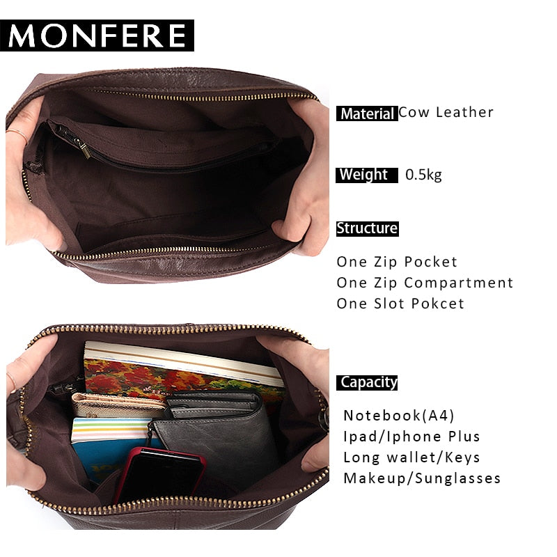 Sac Aquila Pervenche Paris – cuir de vachette souple – photo 5