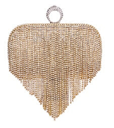 Pochette Alnilam Pervenche Paris – bague sertie de strass – photo 12