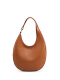Sac croissant Célæno Pervenche Paris – cuir