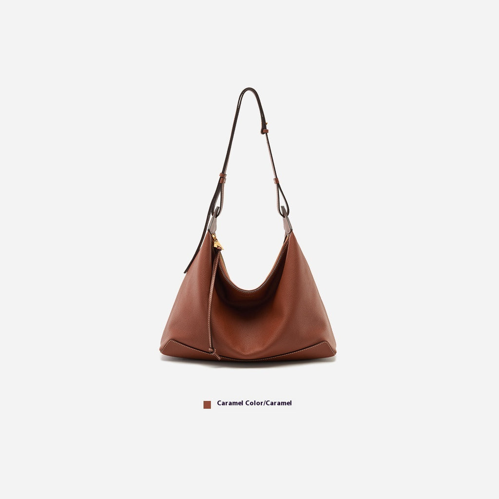 Sac Polaris Pervenche Paris – porté épaule, cuir de vache – photo 3