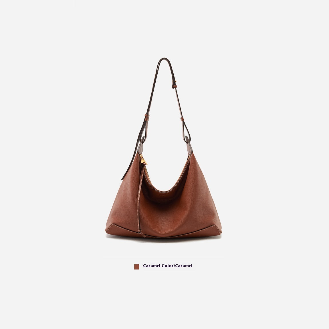 Sac Polaris Pervenche Paris – porté épaule, cuir de vache – photo 3