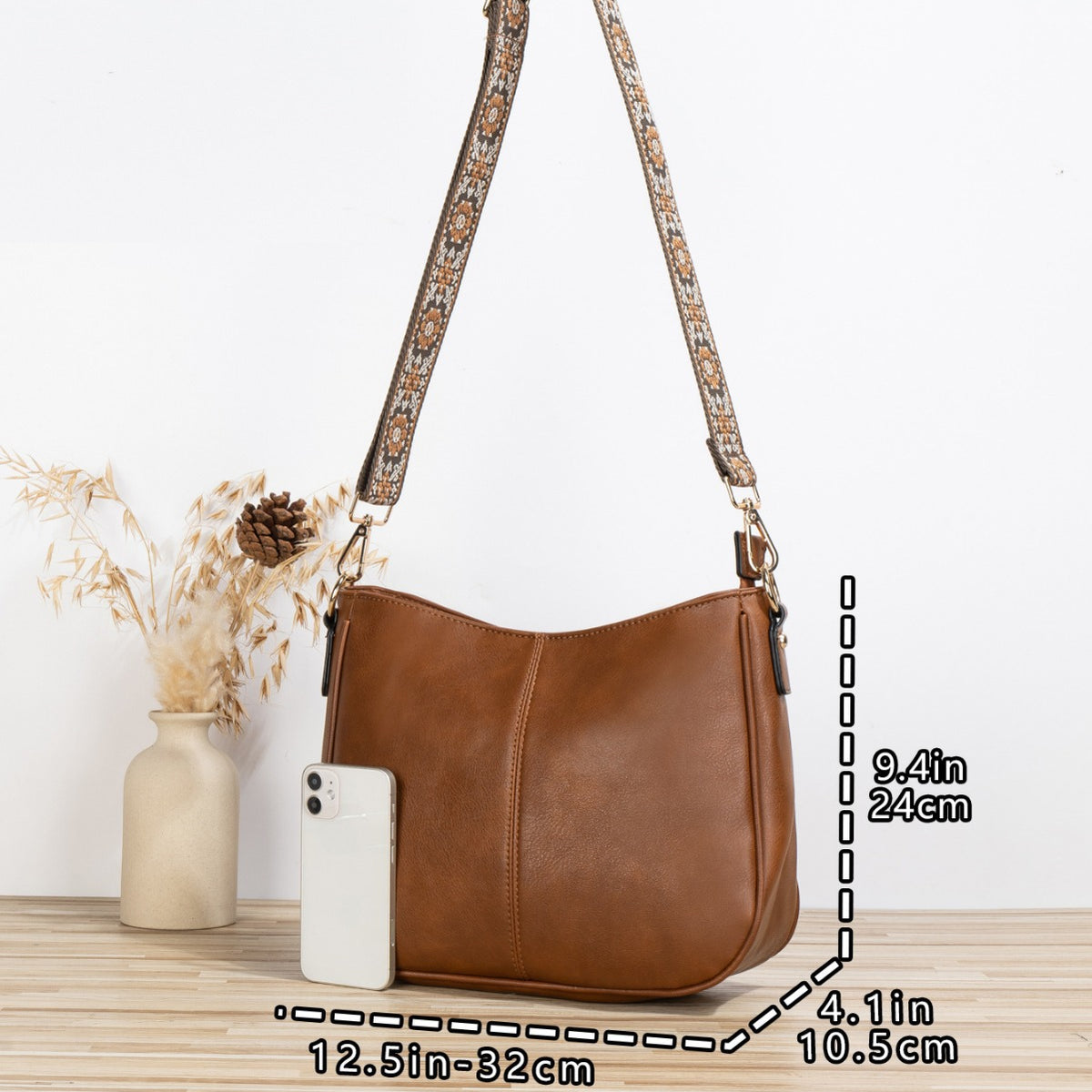 Sac Turquoise Pervenche Paris – seau bandoulière – photo 8