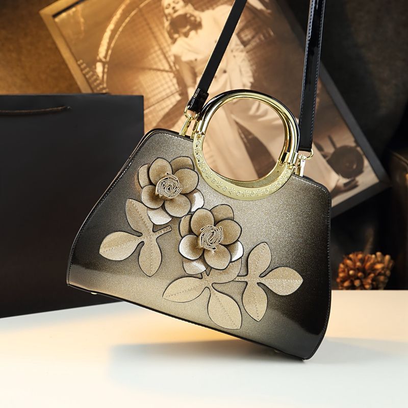 Sac Grossulaire Pervenche Paris – cabas brillant – photo 2