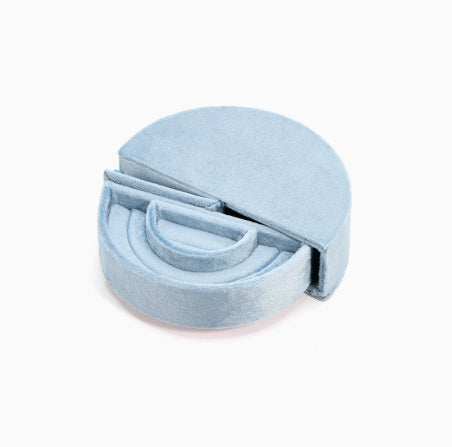 Écrin Alcyone Pervenche Paris – velours pour bagues – photo 3