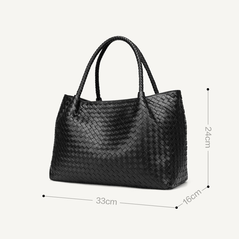 Sac Albireo Pervenche Paris – tressé grand format – photo 4
