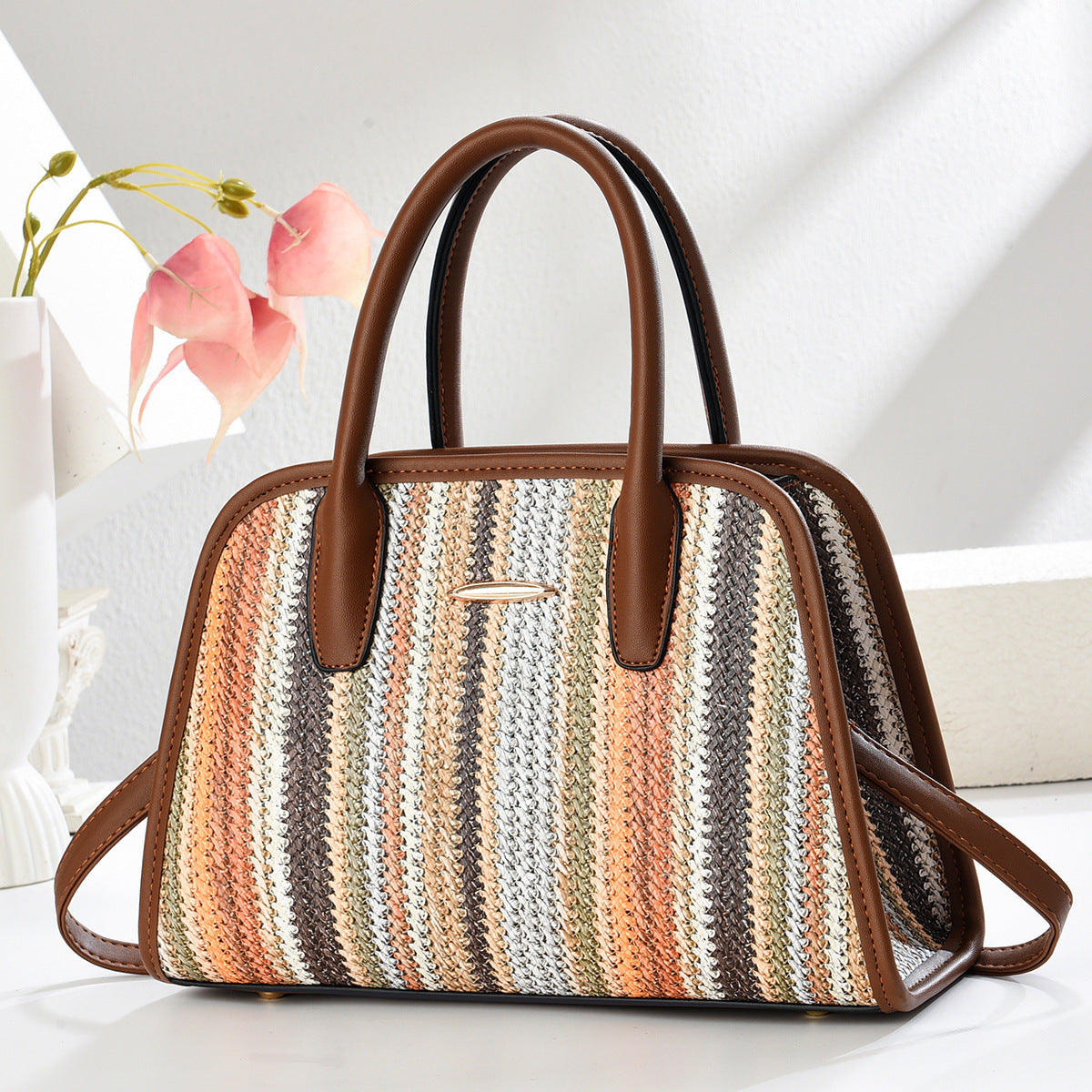 Sac Ankaa Pervenche Paris – seau rétro – photo 4