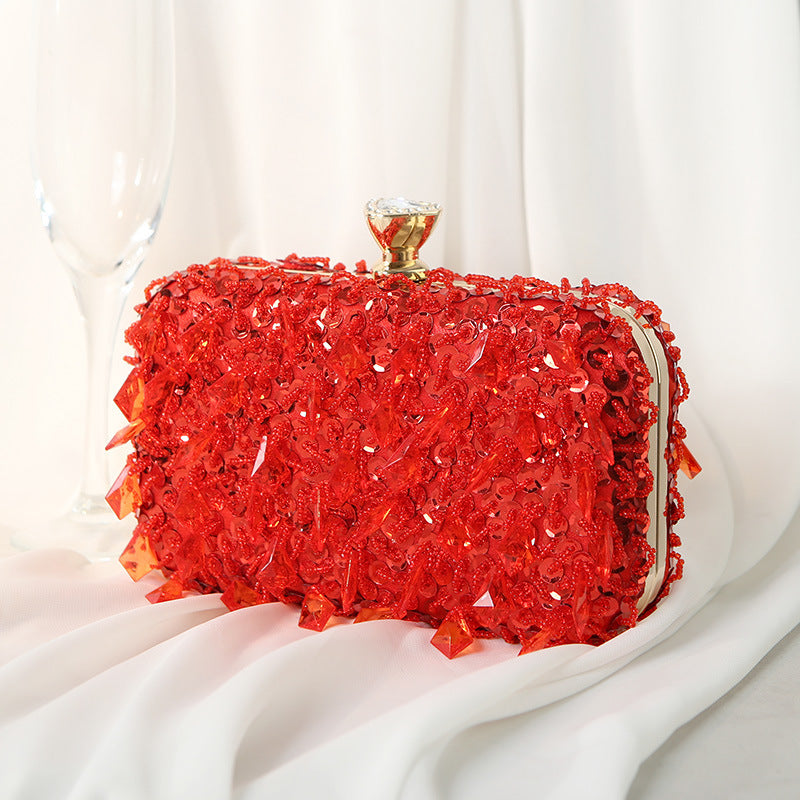 Sac Hamal Pervenche Paris – satin de soirée – photo 6