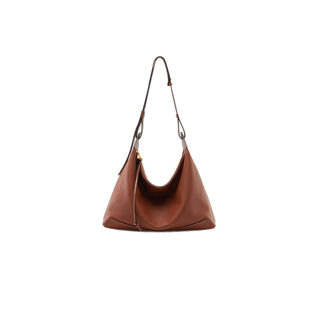 Sac Polaris Pervenche Paris – porté épaule, cuir de vache – photo 9