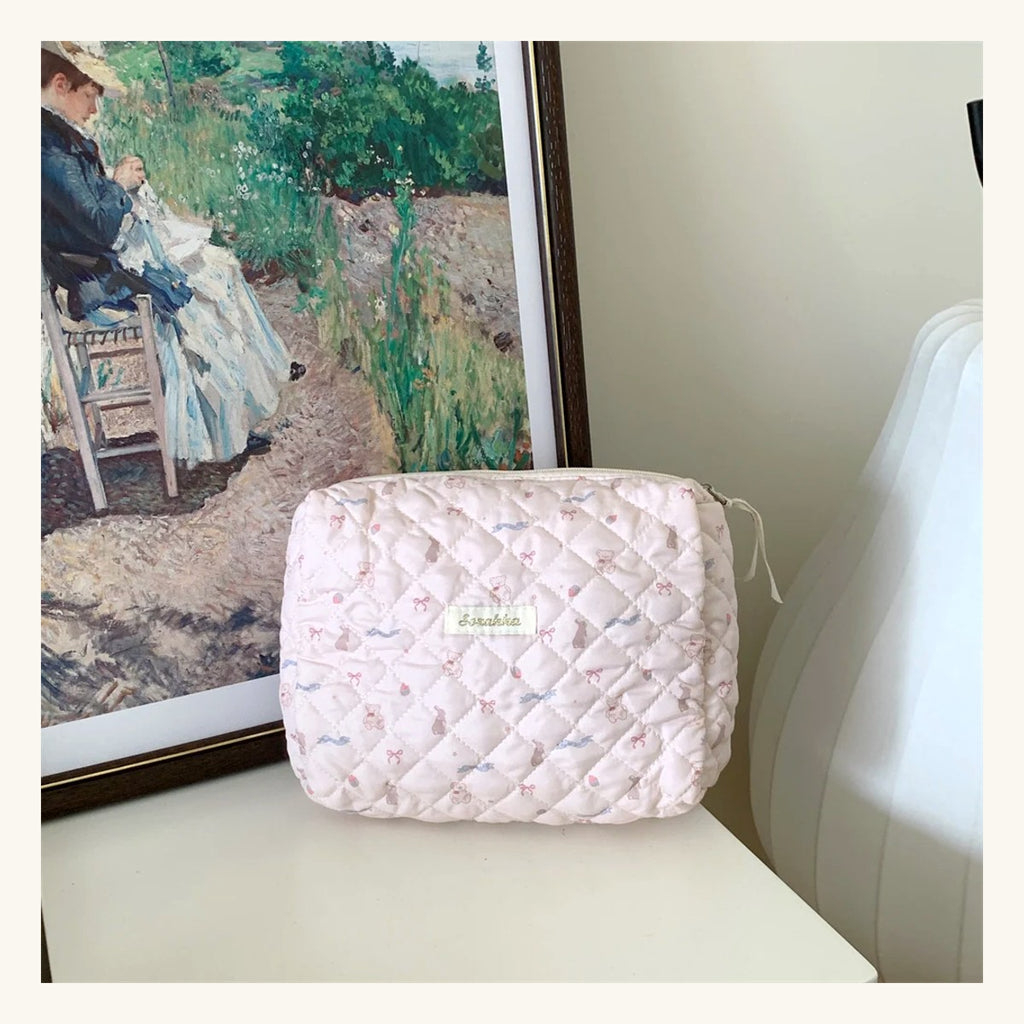 Sac Danburite Pervenche Paris – matelassé imprimé – photo 5