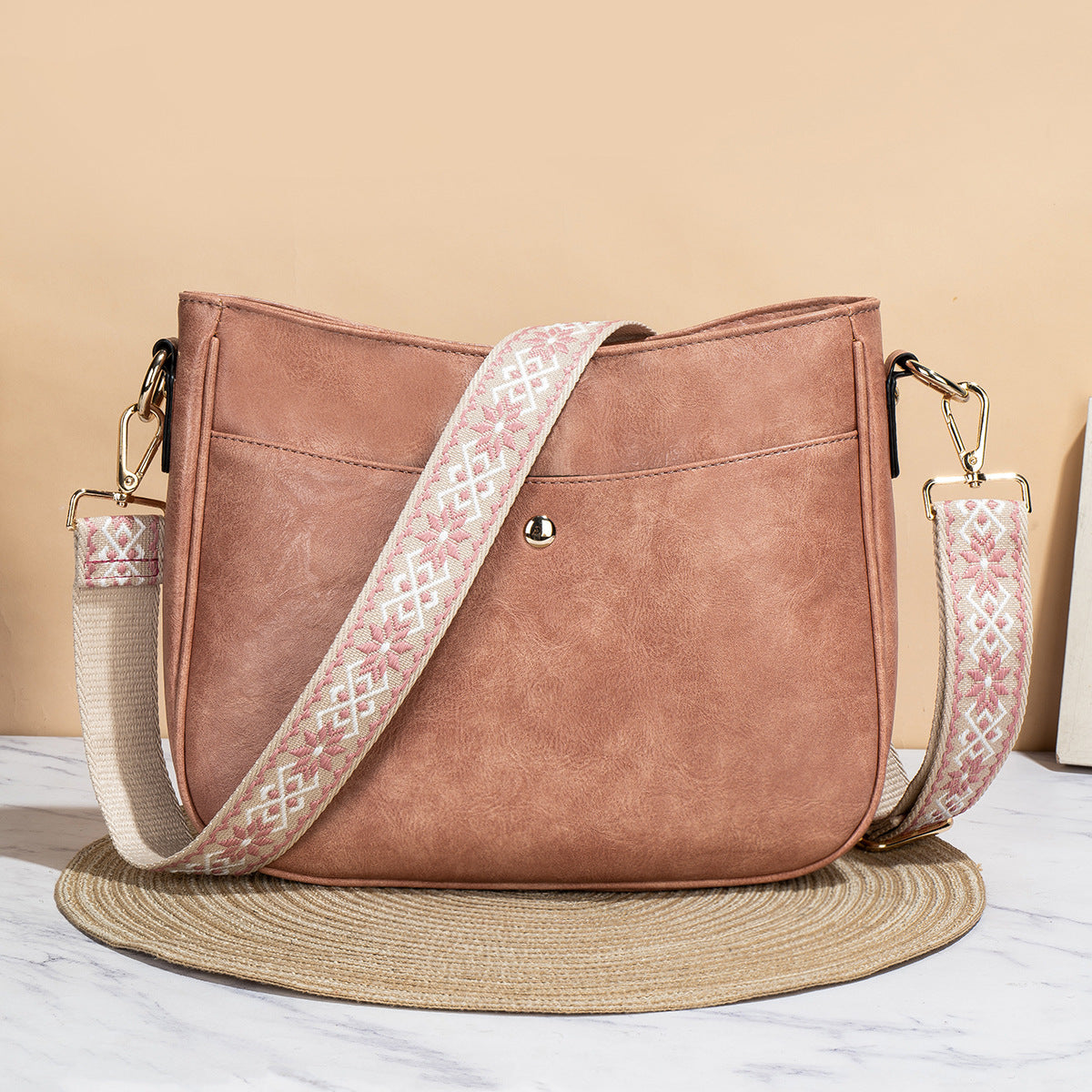 Sac Turquoise Pervenche Paris – seau bandoulière – photo 3