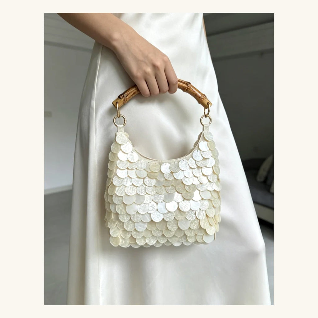 Sac Enif Pervenche Paris – minaudière pailletée – photo 4