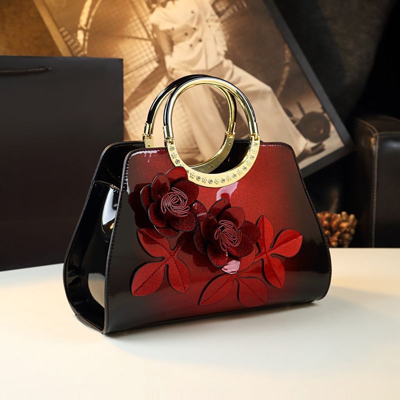 Sac Grossulaire Pervenche Paris – cabas brillant