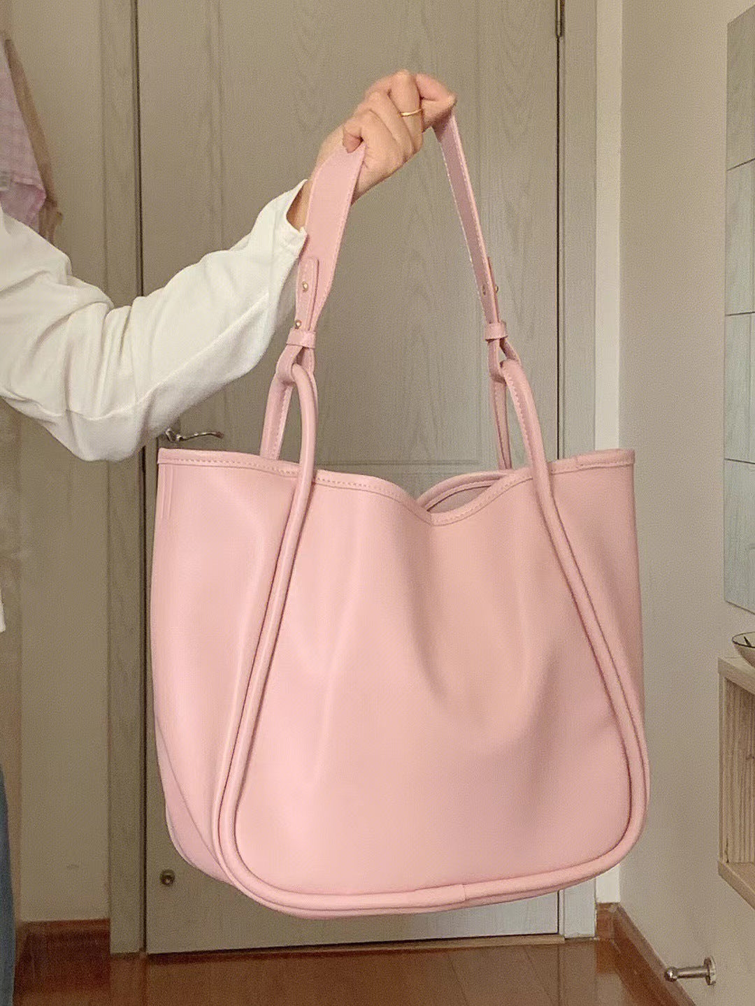 Sac Quartz Pervenche Paris – grand cabas souple – photo 8