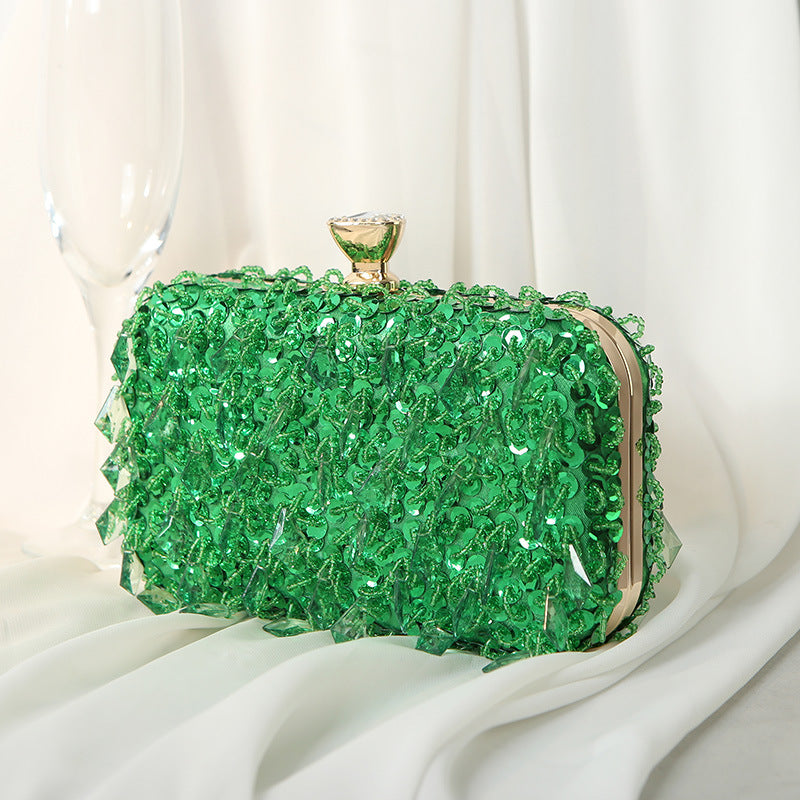 Sac Hamal Pervenche Paris – satin de soirée – photo 7