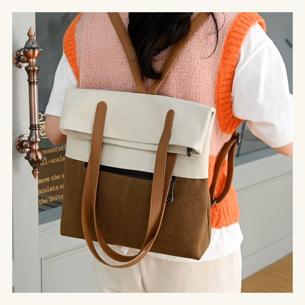 Sac Alcor Pervenche Paris – toile rétro